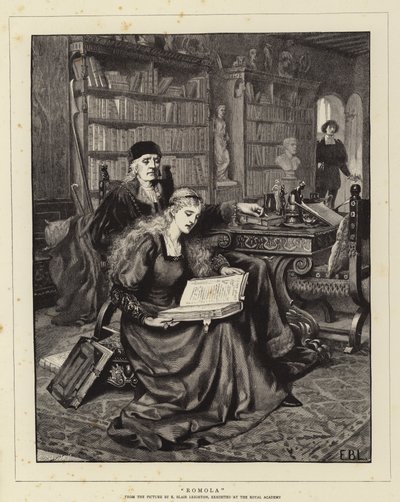 रोमोला द्वारा Edmund Blair Leighton
